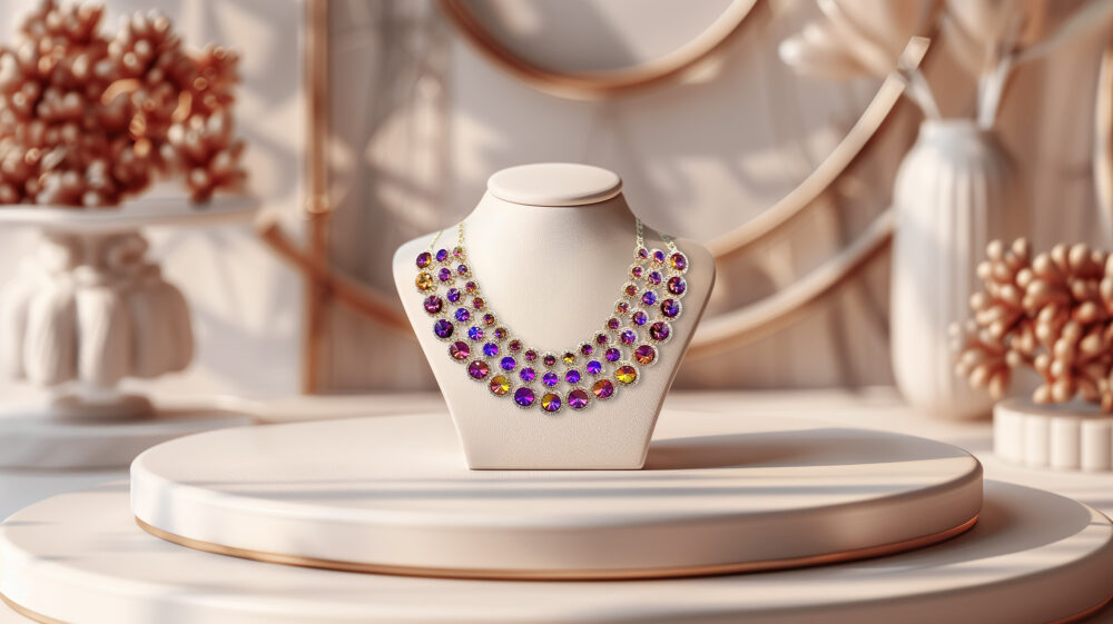 Jewelry editorial Advertising studio photography